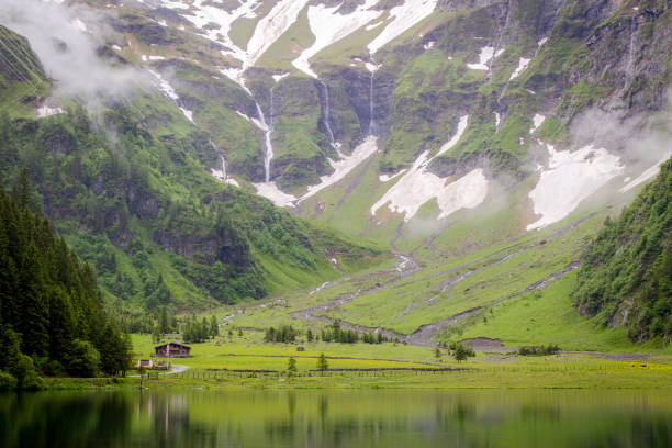 Van travel in Austria, Centrale Europe during spring