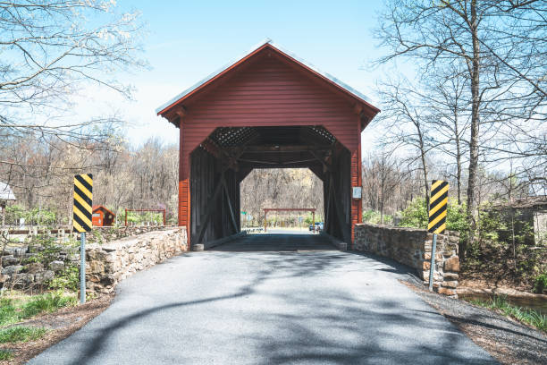 istock Roddy Road Covered Bridge Frederick County Maryland 2164958507