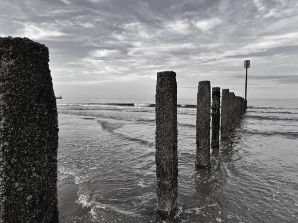 istock Groyne on Blyth beach in Northumberland 2164958798