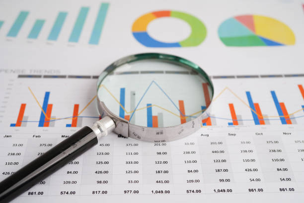 istock Stethoscope and US dollar banknotes on chart or graph paper, Financial, account, statistics and business data  medical health concept. 2164960472