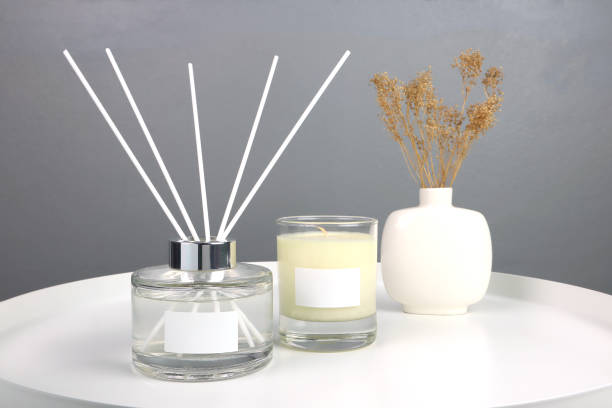 istock luxury aroma reed diffuser air freshener on table in nice modern livingroom 2164965448