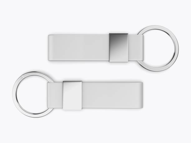 istock Blank promotional strap key holder  template. 2164973326