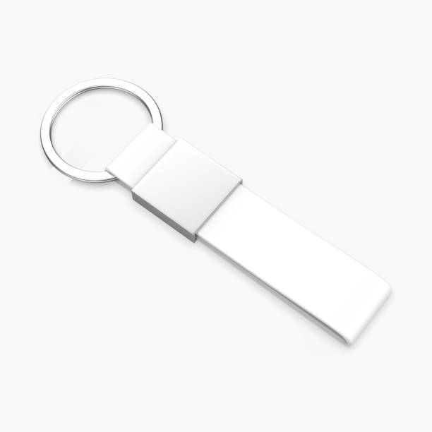 istock Blank promotional strap key holder  template. 2164973375
