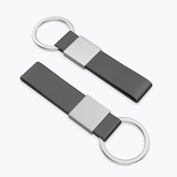 istock Blank promotional strap key holder  template. 2164973398