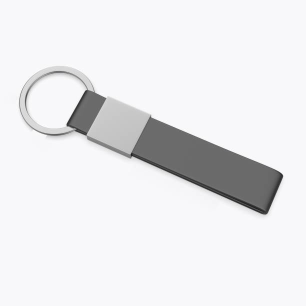 istock Blank promotional strap key holder  template. 2164973434