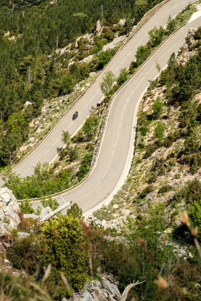 istock Winding road through mountains of Corsica 2164982947