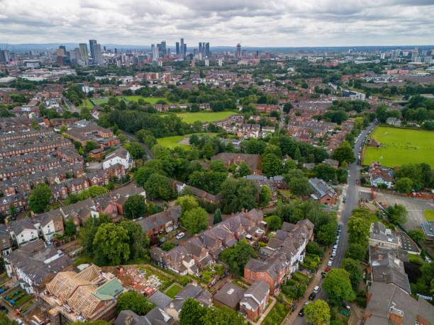 istock Manchester Skyline from a distance 2164983373
