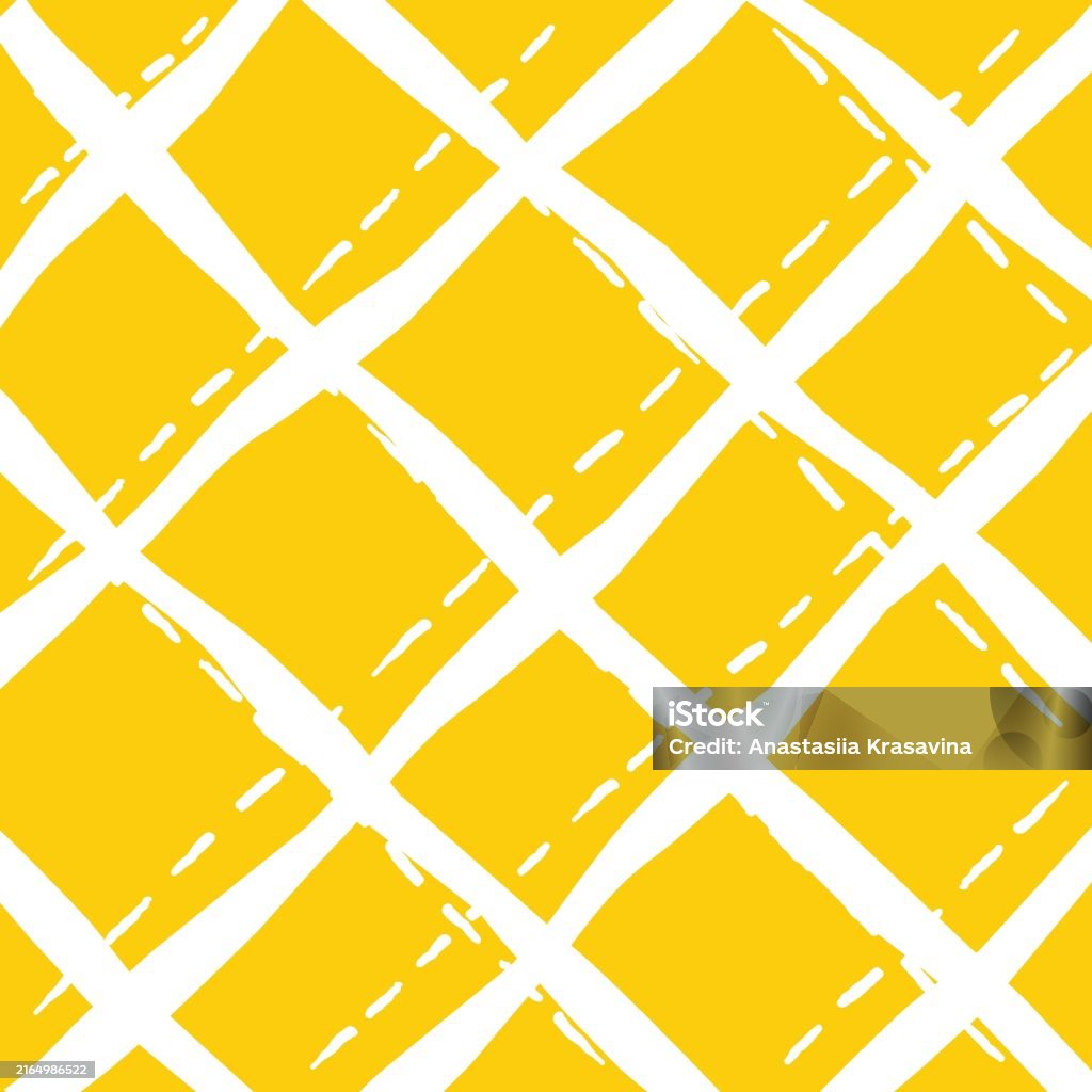 Cute Pattern Checkards Vector Hand Drawn Cute Checkered Pattern Doodle Plaid Geometrical Dry ...