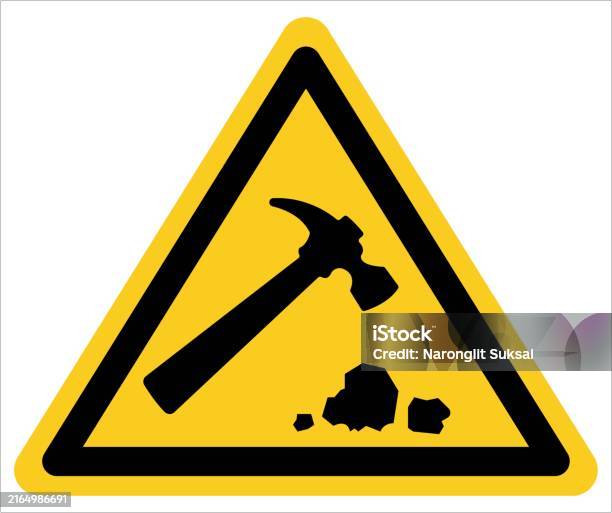 Smashed Bug Sign Warning Sign That Concrete Is Smashed Stock Illustration - Download ...