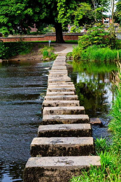 istock Stepping Stones over River Wansbeck in Morpeth 2164989391