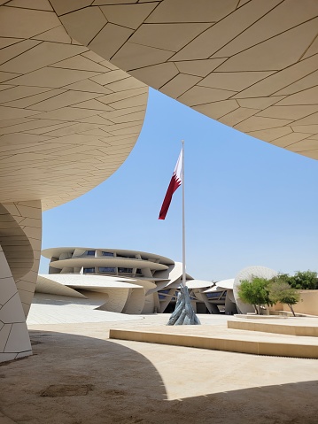 Iconic Museum In Qatars Capital City Stock Photo Download Image Now Iconic Museum In Qatars Capital City Stock Photo Download Image Now