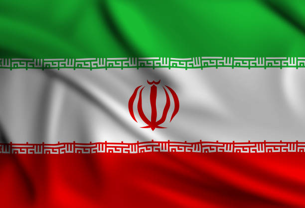istock Iranian flag covering the frame is waving in the wind 2165014458