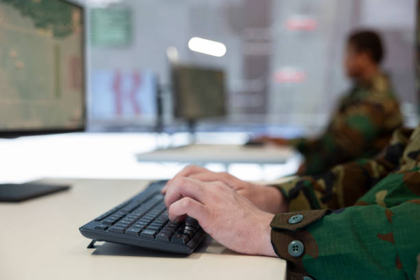 istock IT division commander handles surveillance and safety operations with CCTV radar 2165021078