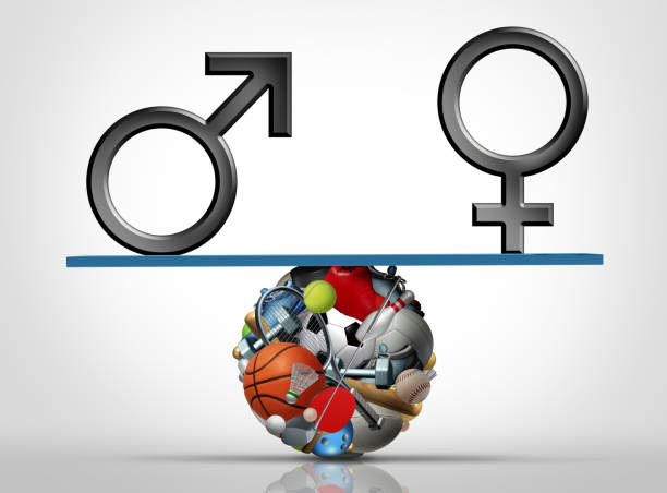 6 year old girl is holding female and male symbol.