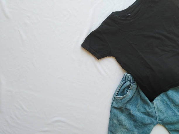 Children's clothing set of pants, shirt and shoes