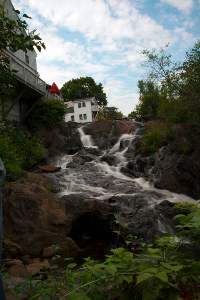 istock Megunticook Falls, Camden, Maine 2165027298