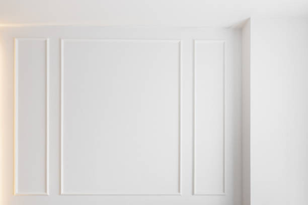 istock classic-style white wall exudes luxury and elegance in a home. 2165030197