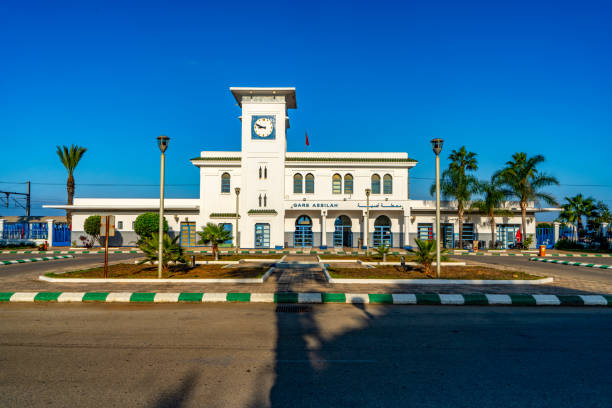 istock GARE ASSILAH Building - Authentic train station, Assilah, Morocco 2165030780