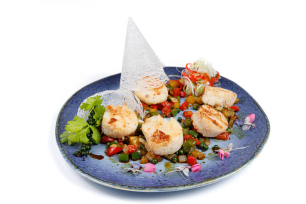 Seared Scallop with Black Paper
