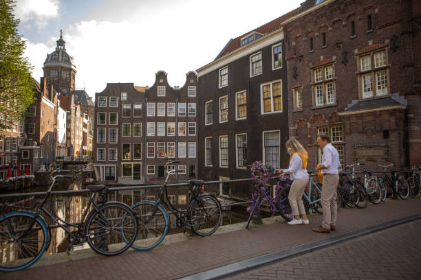 istock A middle aged couple sightseeing in Amsterdam 2165055884
