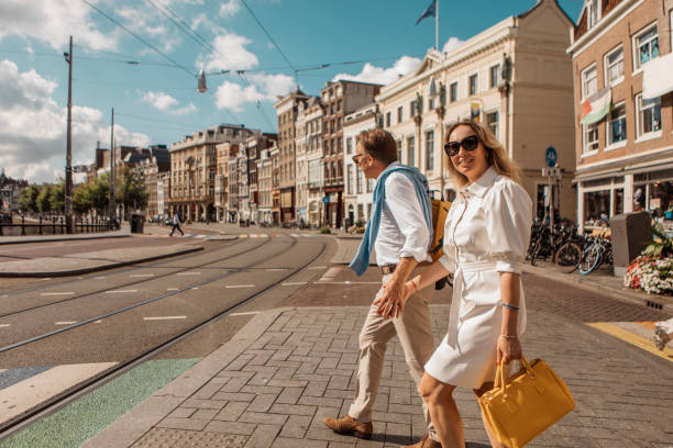 istock A middle aged couple sightseeing in Amsterdam 2165056277