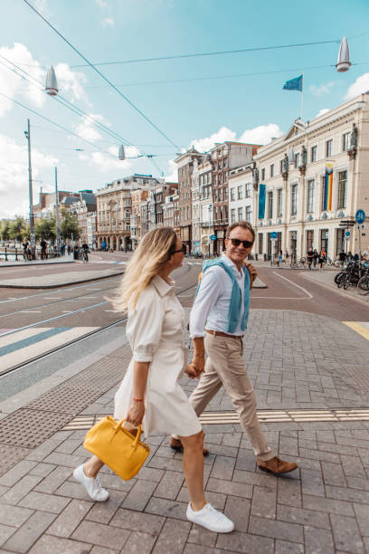 istock A middle aged couple sightseeing in Amsterdam 2165056397