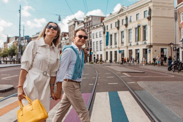 istock A middle aged couple sightseeing in Amsterdam 2165056400