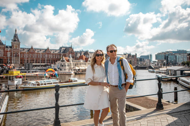 istock A middle aged couple sightseeing in Amsterdam 2165056613