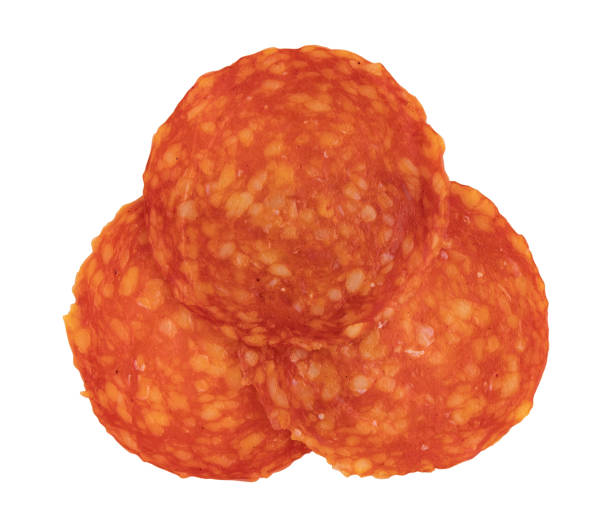 istock chorizo sausage sliced isolated on white 2165058577
