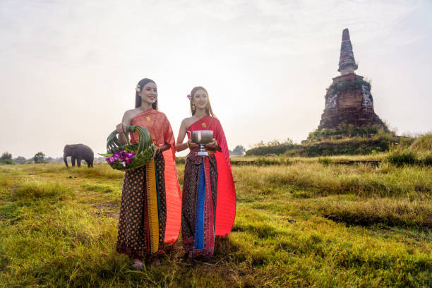 istock Thai tradition culture outdoor protrait 2165059917