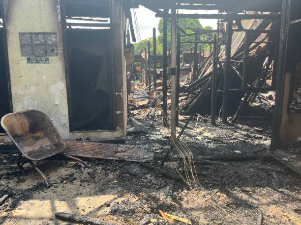 istock House Ruined by Fire. 2165062036