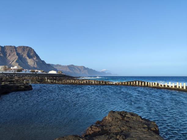 istock Schwimming pool in Agaete, Gran Canaria 2165064029