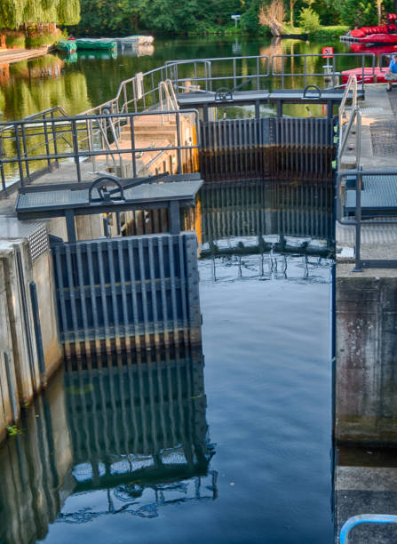 istock view of the water lock 2165066076