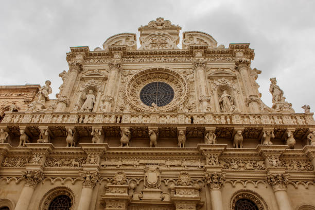 City view on a sightseeing trip in Lecce, Puglia