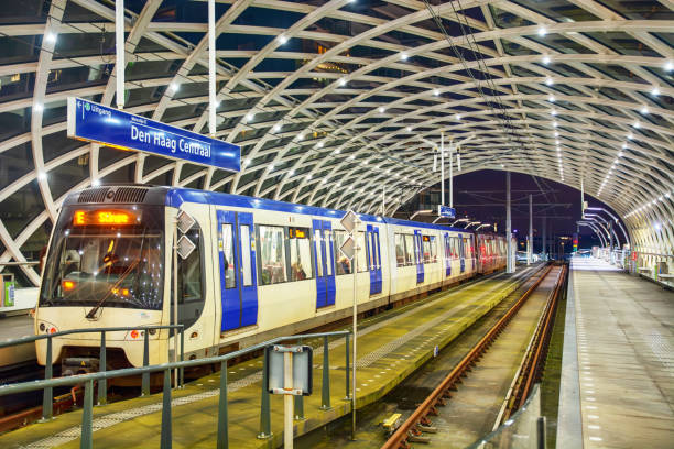 Hague Central (Den Haag Centraal) Metro station, Netherlands
