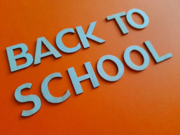 istock Back to school subtitle with orange background 2165072301