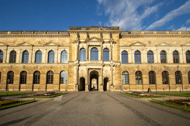 Dresden, Germany - 14th July 2024: The Old Masters Picture Gallery in Dresden, Saxony, Germany