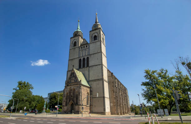 St Johns Church building in Magdeburg, Germany