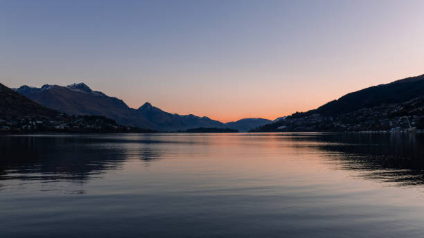 istock Sunset at the lake 2165097837