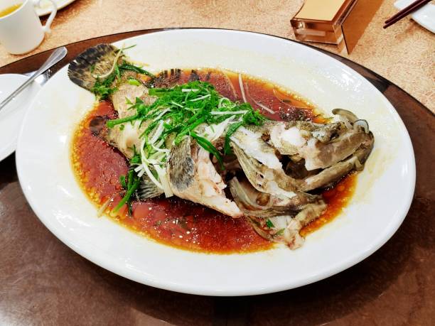 Steamed Sabah Giant Grouper
