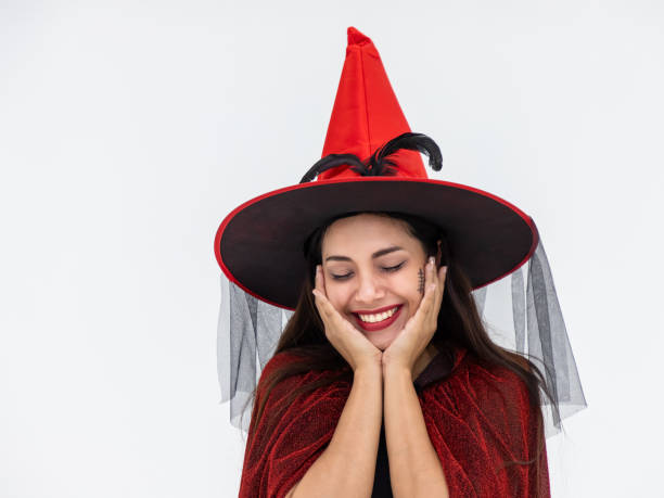 Gothic styled halloween make-up