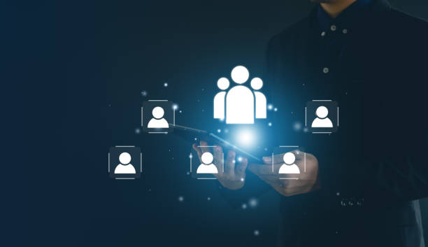 istock manager icon which is among staff icons for human development recruitment leadership, HRM or Human Resource Management,  HR manager concept. 2165104296