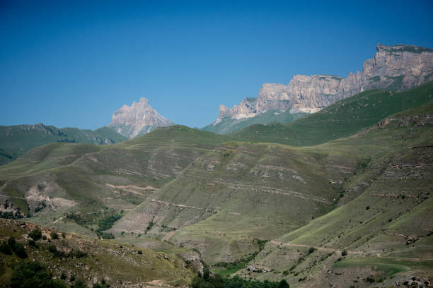 istock Beautiful mountain landscape on a sunny day 2165107101