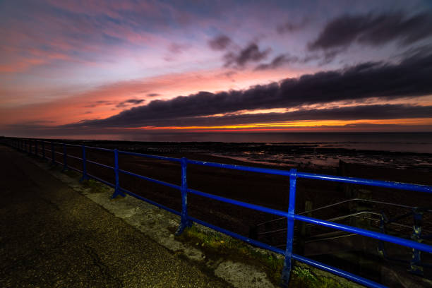 Eastbourne seaside promenade early morning sky  Eastbourne East Sussex England Europe
