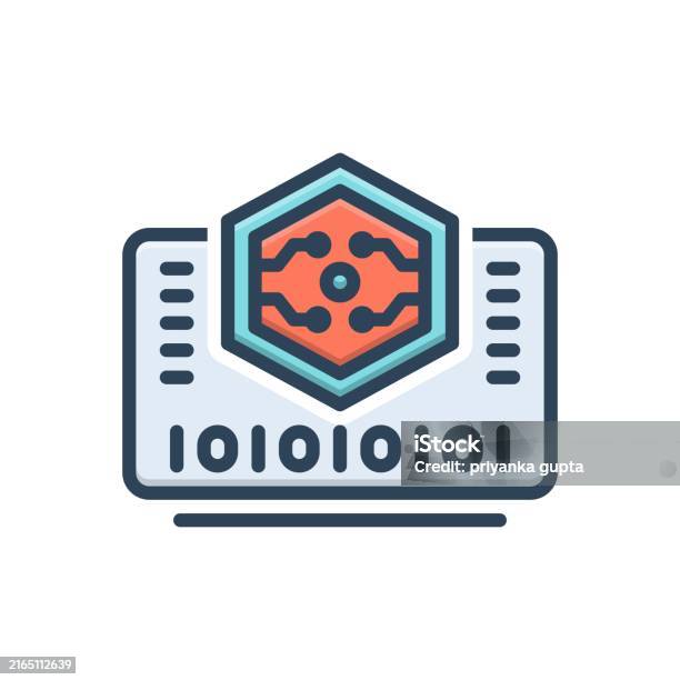 Bytes System Coding Stock Illustration - Download Image Now - Binary ...