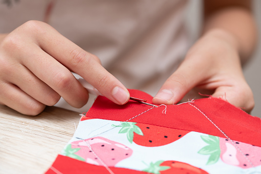 Hand Paper Ripper Childs Hand Using A Ripper Stock Photo - Download Image Now - Challenge ...