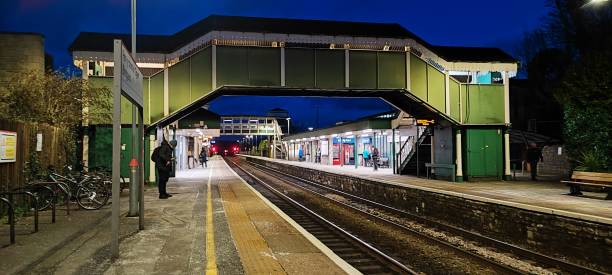 Bridgend train station, south Wales UK