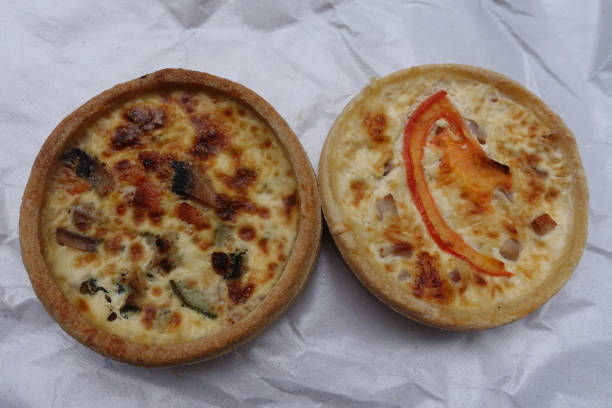 Vegetable Quiche and Quiche Lorraine  French Cuisine