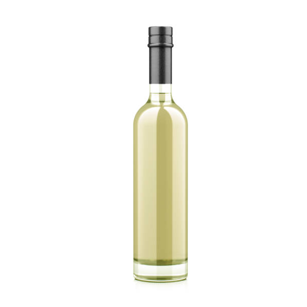 istock Wine bottle mockup studio shot on white background 2165130862