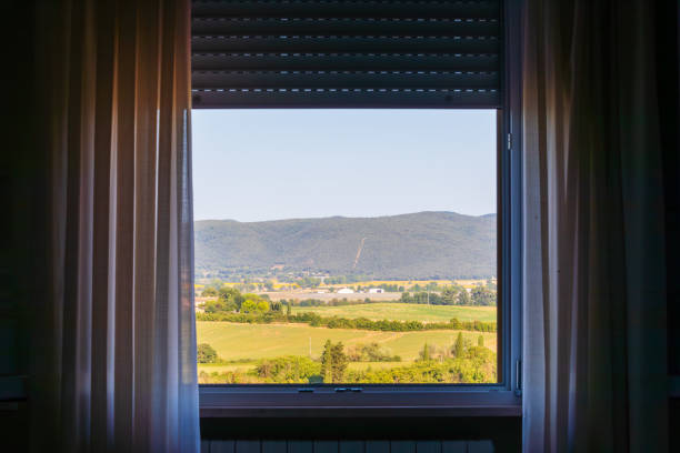 istock Room hotel window in Toscana 2165140754